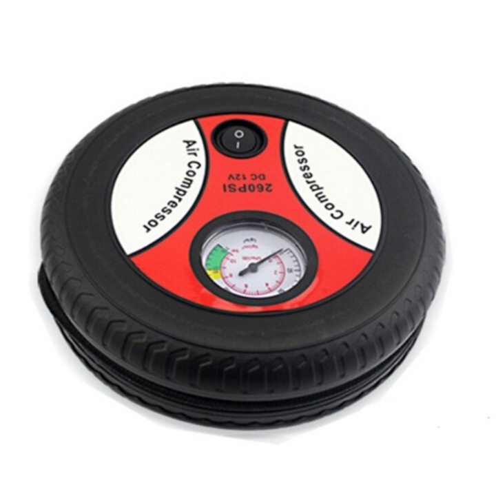 Автомобилен компресор, coshop, 260 psi, 12V, форма на гума
