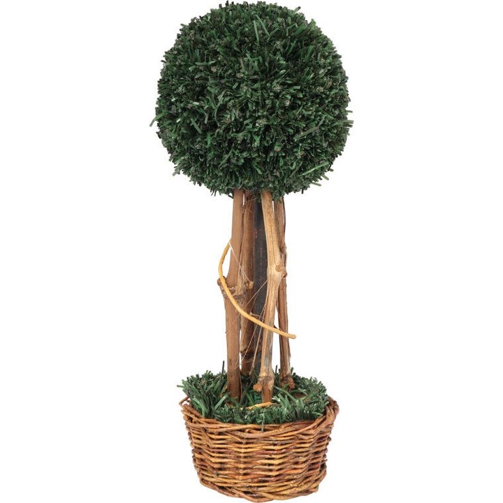 Изкуствени растения, Голиат, кафяво/зелено