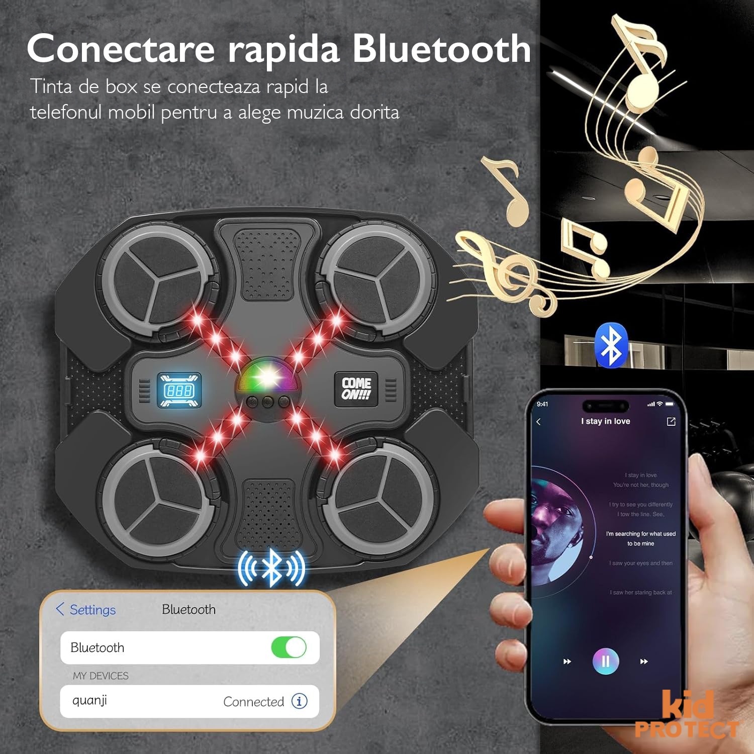 Tinta Lovituri Box Jucarie Pentru Copii Kidprotect® Strike
