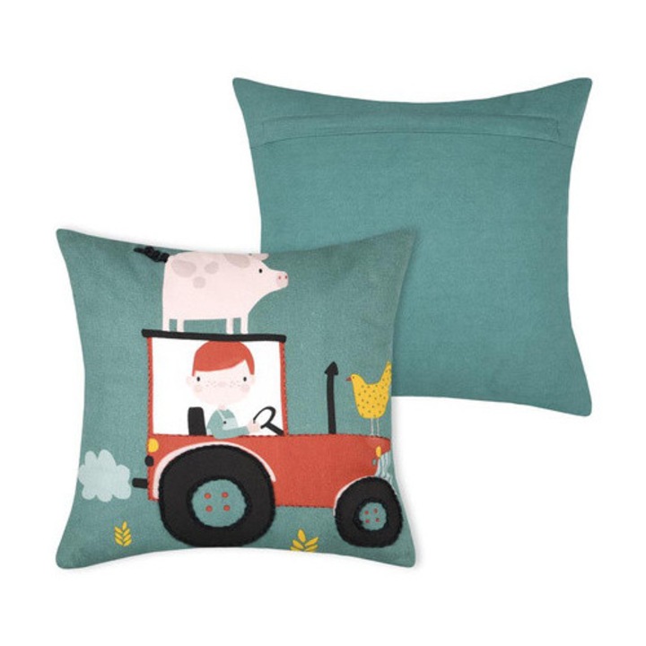 Perna pentru copii TOM, 100% bumbac, 40 x 40 cm