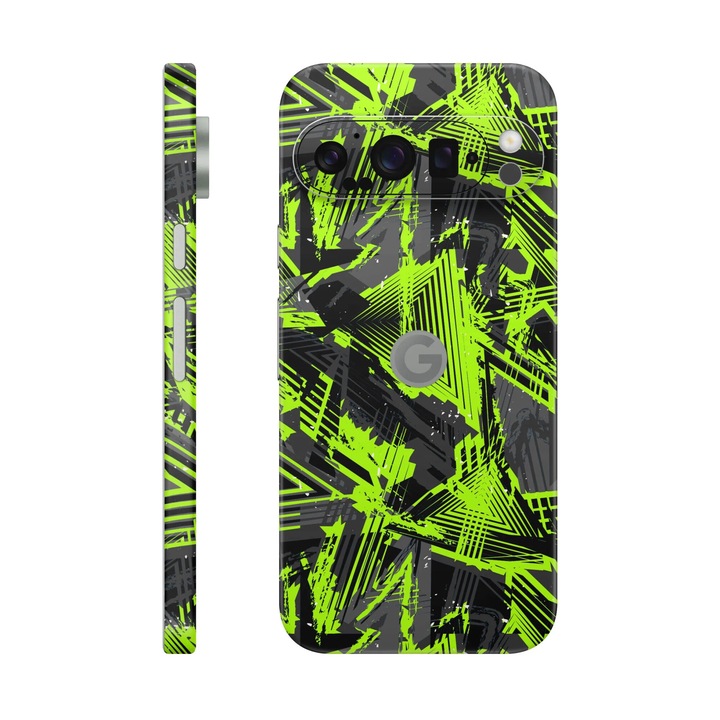 Folie de protectie pentru Google Pixel 9 Pro, Colectia Signature, Skin Spate cu laterale unite, Urban Voltage