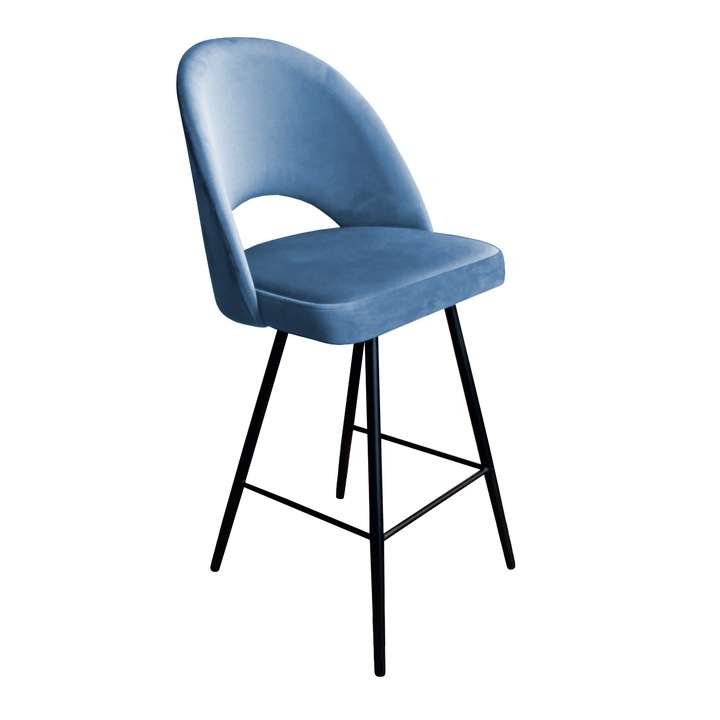 Bárszék, Atos, Polo, kék, 108x51x58cm