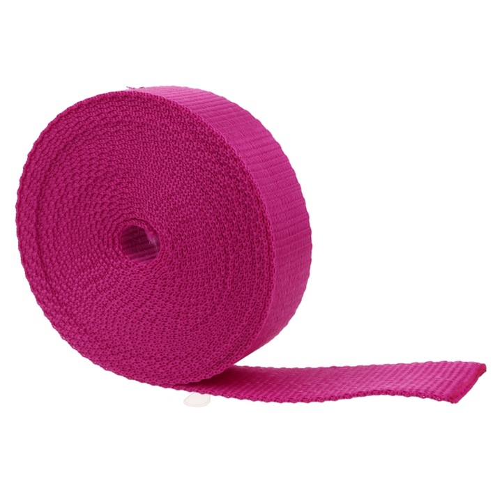 Banda de transport, 20mm, Kacperek, Polipropilena, 400kg, 50 metri, roz