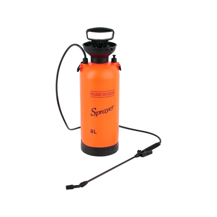 VOREL Pulverizator cu actionare manuala, capacitate rezervor 8l