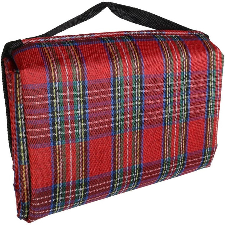 Одеяло за пикник, Голиат, 130x150 см, червено