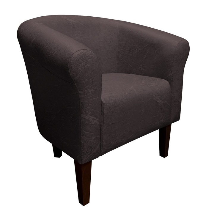 Atos Milo fotel, 74x73x60cm, fekete színű