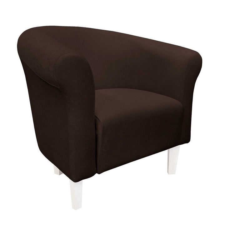 Fotel, Atos, fehér, 73x60x69cm