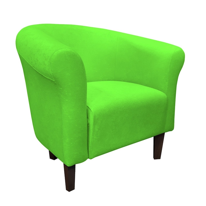 Fotel, Atos, zöld, 69x73x60cm