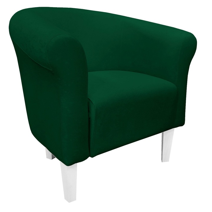 Fotel, Atos, zöld, 73x60x74cm