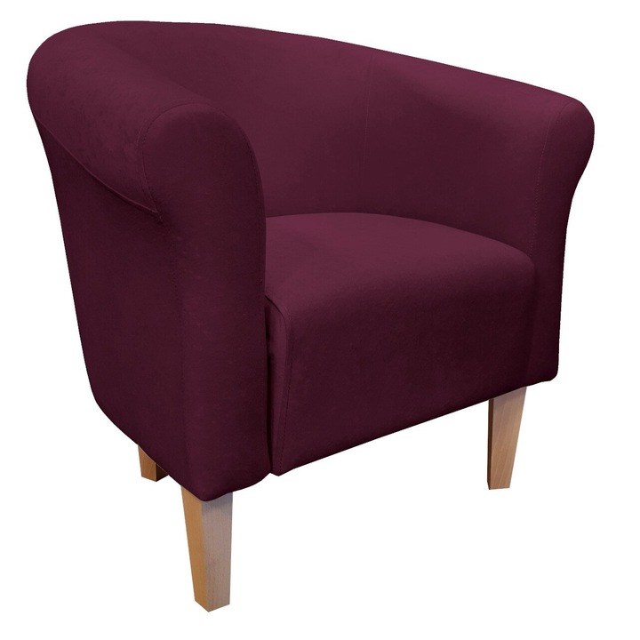 Fotel, Atos, 20 cm, lila, 74x73x60cm