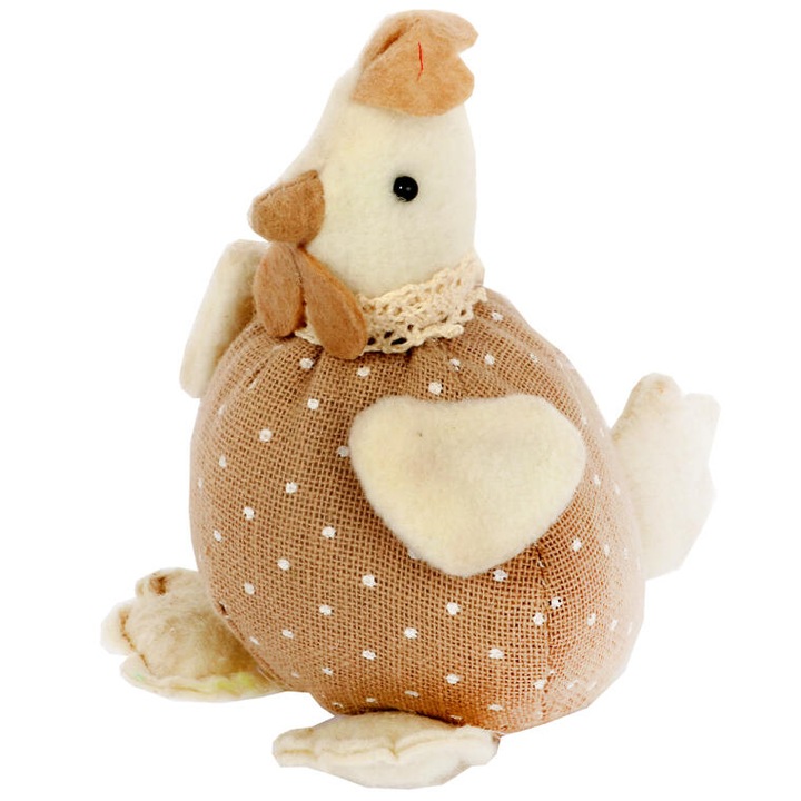 Плюшена фигурка Goliat, Великденска декорация, 12см, кафяв цвят