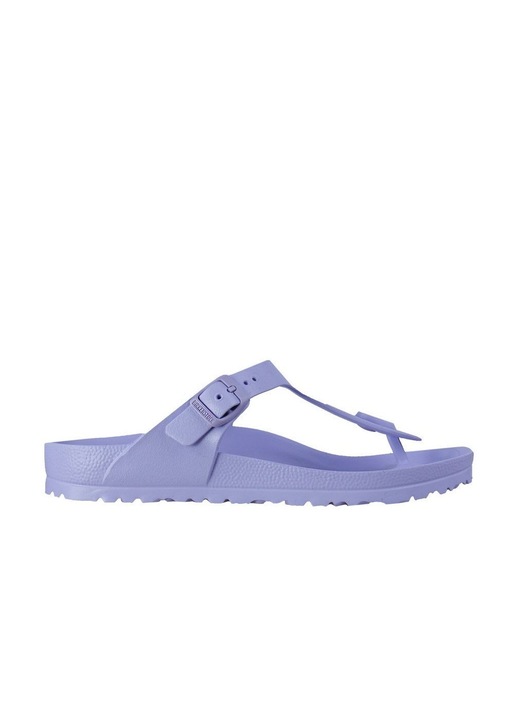 Slapi Birkenstock, confortabili, violet, material sintetic, pentru femei, 41 EU