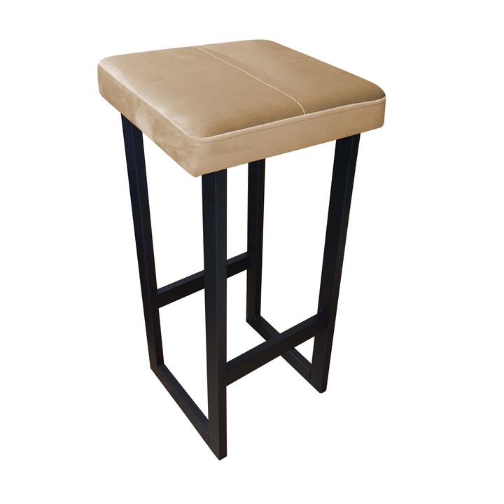 ALEX LOFT Бар стол, 75см, кадифе, Atos