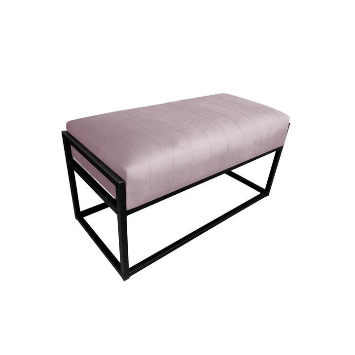 Табуретка, Atos, KAYA LOFT, MG55, пейка, пуф, метална поставка за крачета