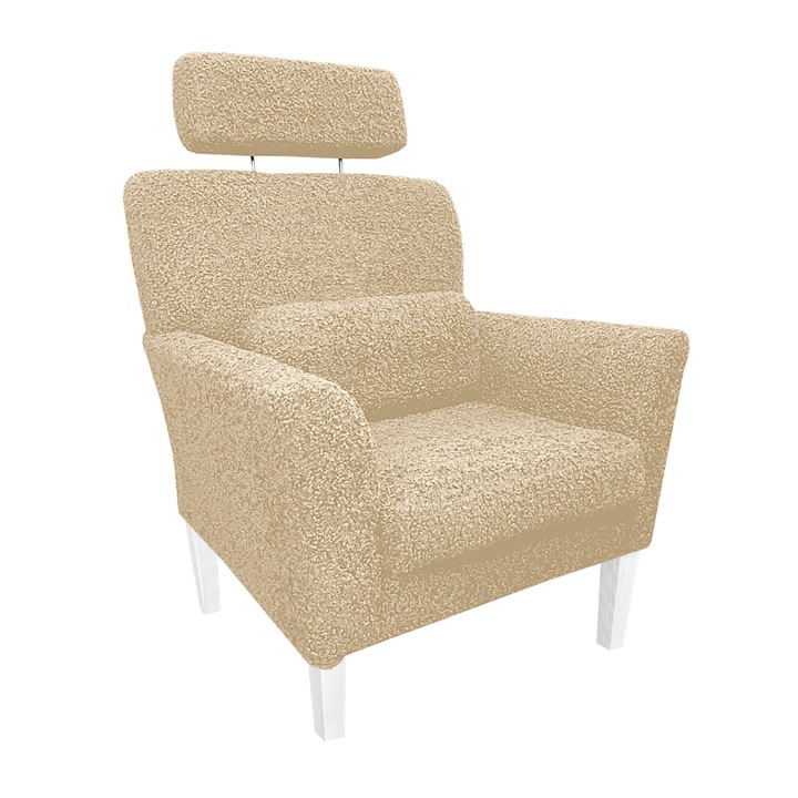 Denver fotel, Atos, fejtámlával, poliészter, 81x72cm