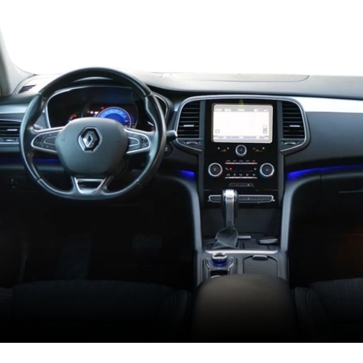 Folie Protectie Display Navigatie, Duragon, si Ceasuri de bord Talisman 2019+4, silicon Transparent, Anti-zgarieturi, Anti-amprenta, Regenerabila, Flexibila, Anti-Shock, Kit instalare