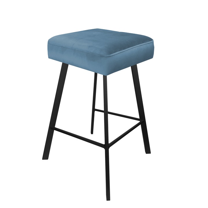 Bárszék, Atos, Max modell, kék, 70x43cm