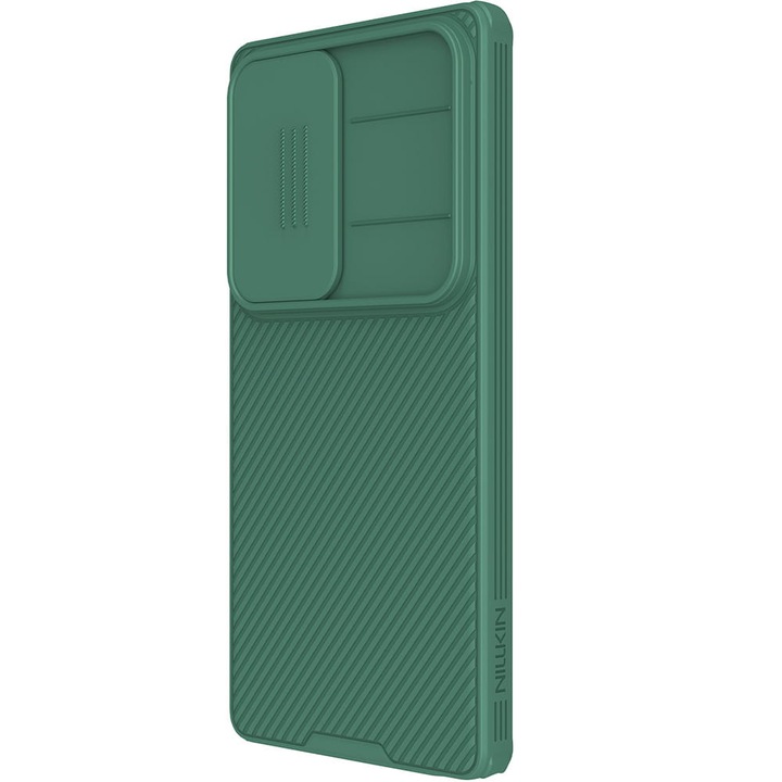 Калъф, Nillkin CamShield Pro, Samsung Galaxy S25 Ultra, Тъмнозелено