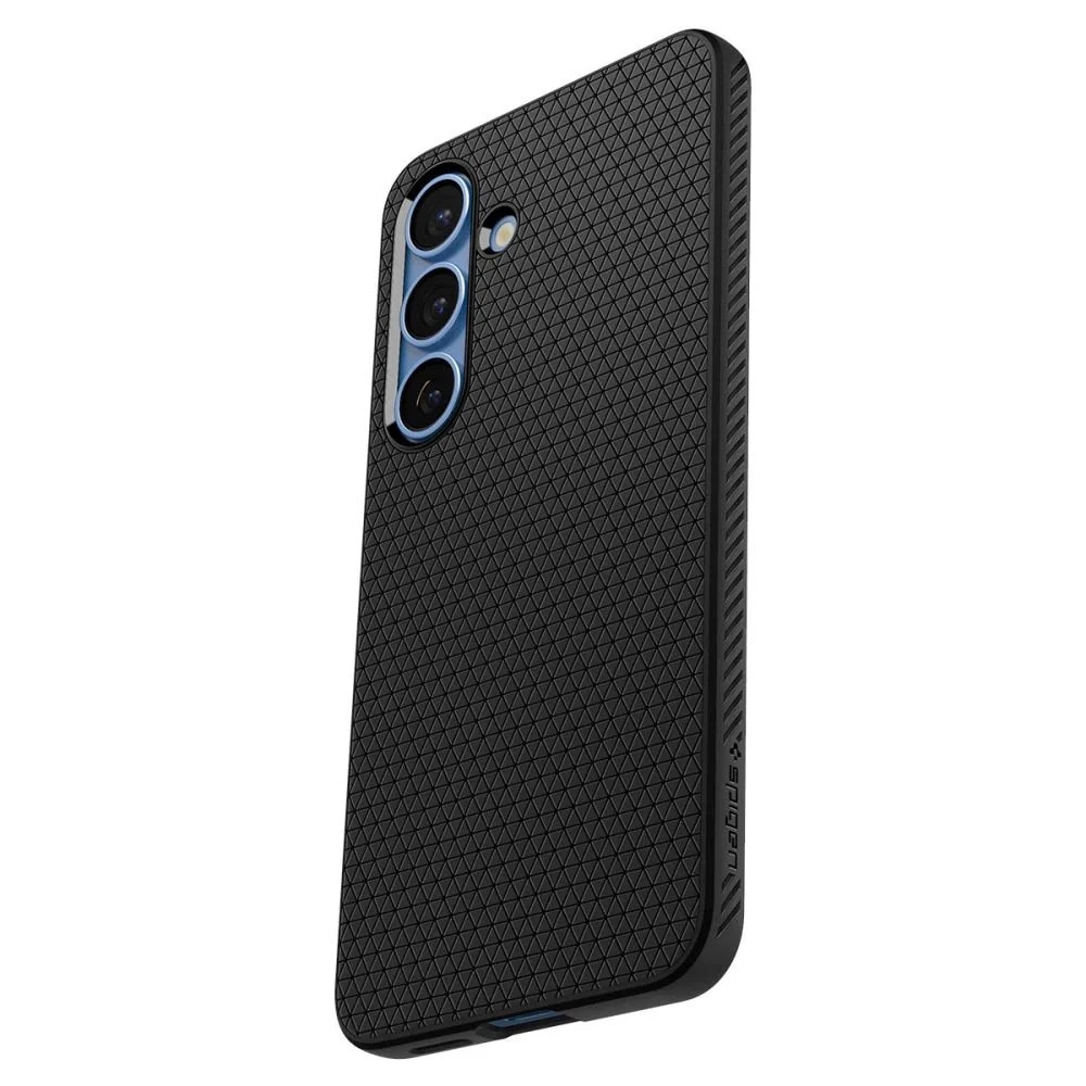 Carcasa Spigen Liquid Air compatibila cu Samsung Galaxy S25 Matte Black