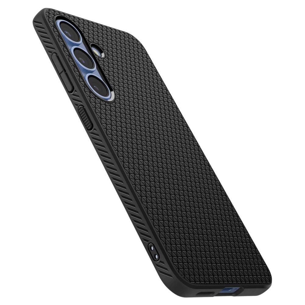 Carcasa Spigen Liquid Air compatibila cu Samsung Galaxy S25 Matte Black