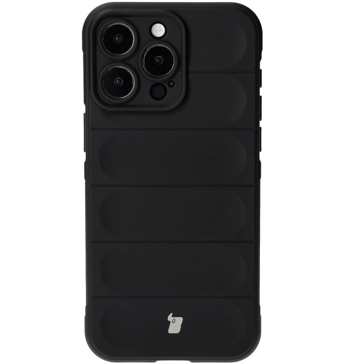 Калъф, Bizon Case Tur, за iPhone 15 Pro Max, Черно
