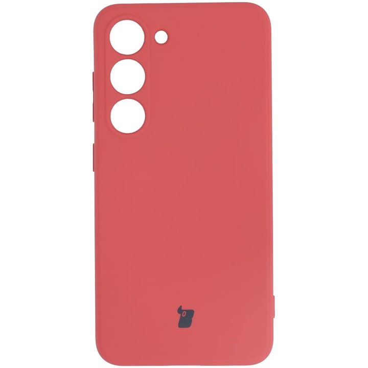 Калъф, Bizon Case Silicone Sq, за Samsung Galaxy S23, Розов