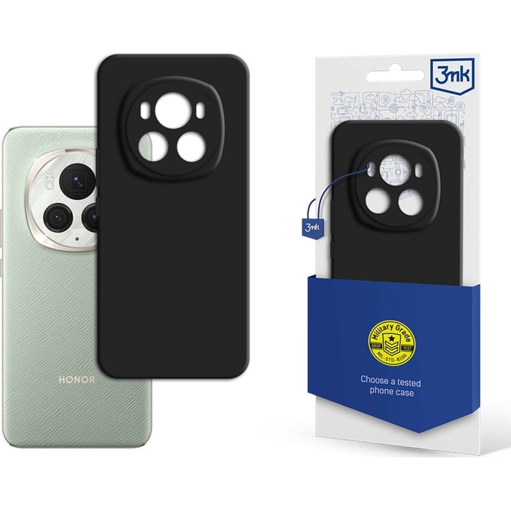 Калъф, 3mk Matt Case за Honor Magic6 Pro, Черно