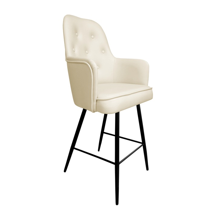 Стол за бар SARA, Atos, бежова тапицерия, 107x56x65см