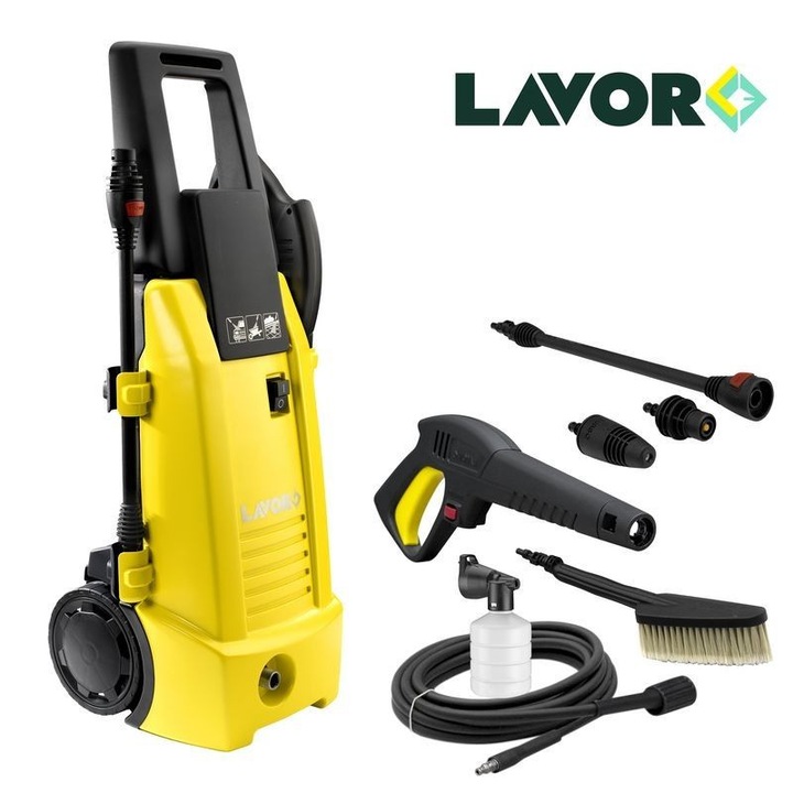 Водоструйка LAVOR NINJA130 PLUS, 1800 W, 130 bar, 420 L/h