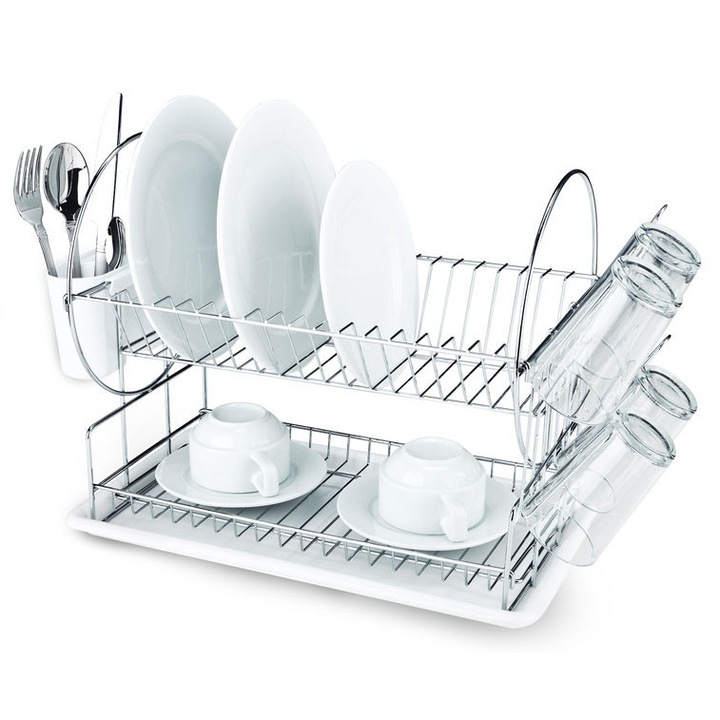 Suport uscator pentru farfurii 2 nivele MN0185115