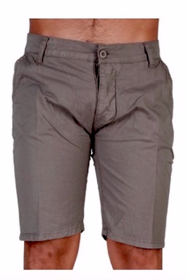 Pantaloni scurti Bonavita gri inchis, Gri inchis