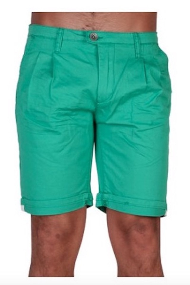 Pantaloni scurti Bonavita culoare verde marimea 28