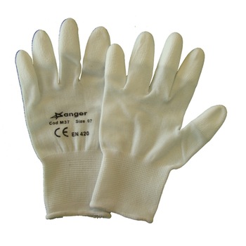 Set 12 perechi manusi poliamida cu varfurile degetelor acoperite cu poliuretan, 9/L Set 12 perechi manusi poliamida cu varfurile degetelor acoperite cu poliuretan, 9/L