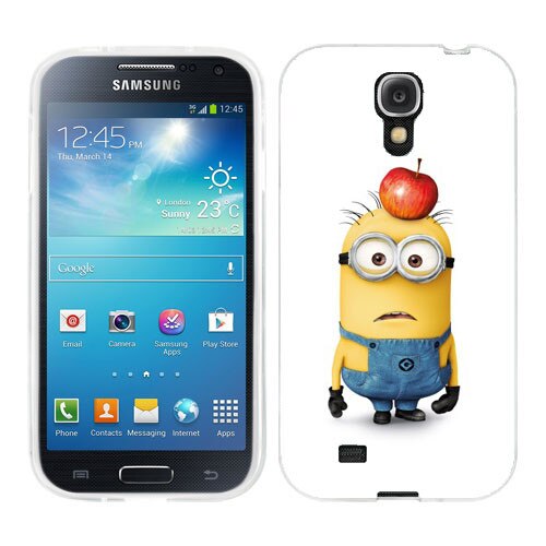speaker Refinement Desperate Husa Samsung Galaxy S4 i9500 i9505 Silicon Gel Tpu Model Minions - eMAG.ro