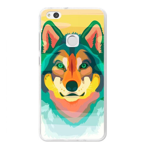 Husa Huawei P10 Lite Silicon Gel Tpu Model Desen Lup