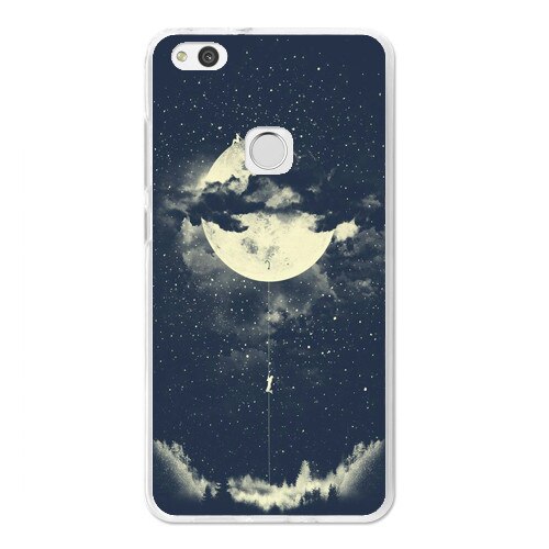 Husa Huawei P10 Lite Silicon Gel Tpu Model Moon Climbing