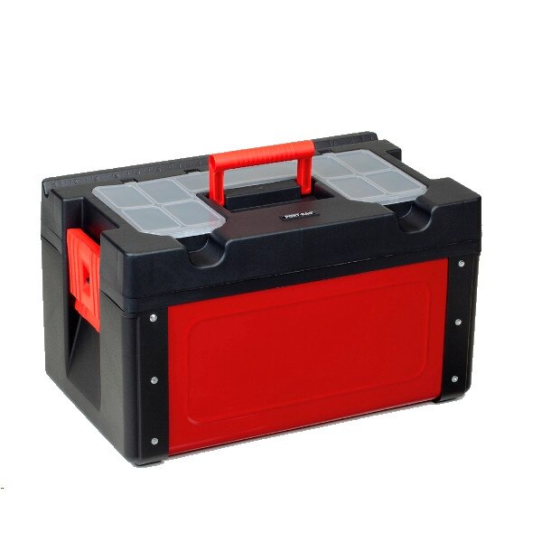 Cutie din plastic si laterale din metal 