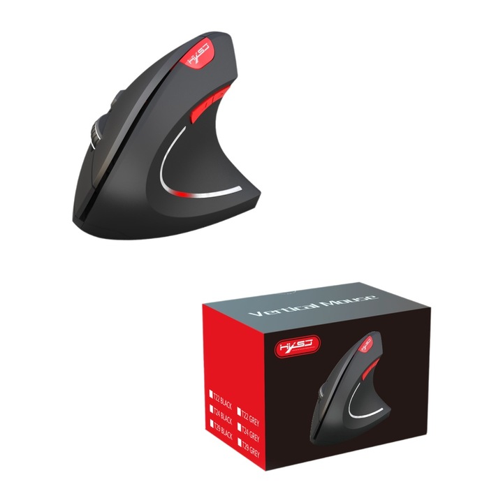 Мишка Bluetooth Zeaicos T29 ергономична 2400dpi черна