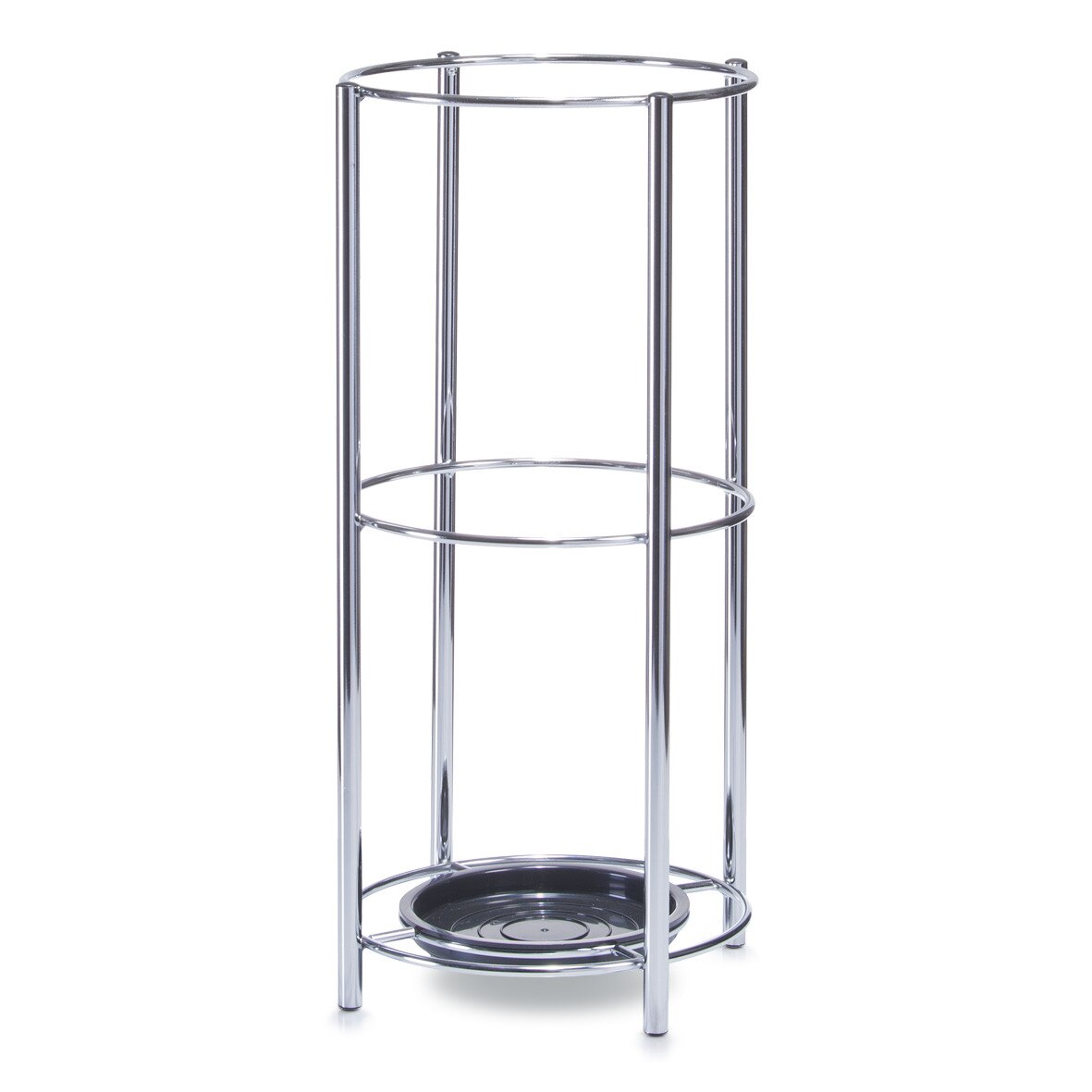 Suport pentru umbrele,metal cromat