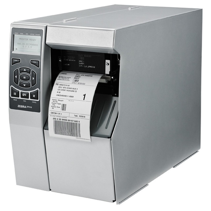 Zebra ZT510 címkenyomtató, 203DPI, WiFi