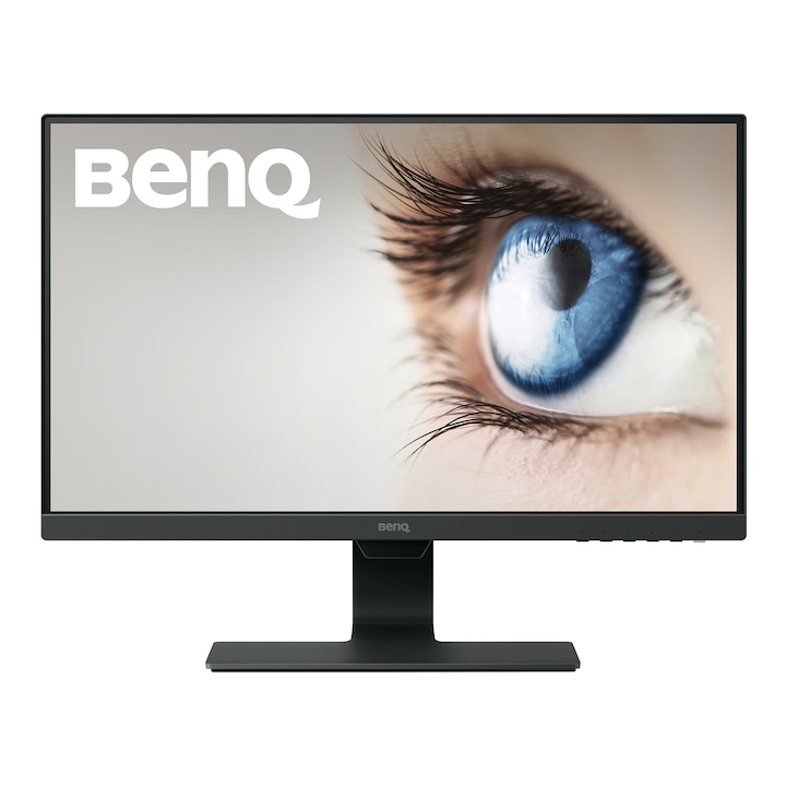 Benq 23,8 hüvelykes IPS LED-monitor, Full HD, HDMI, kijelzőport, villogásmentes, gyenge kék fény, fekete, GW2480