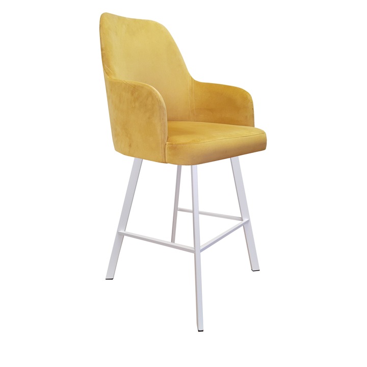 Стол Atos, модел Westa, размери 108x51x58см, материал MAGIC VELVET, меден