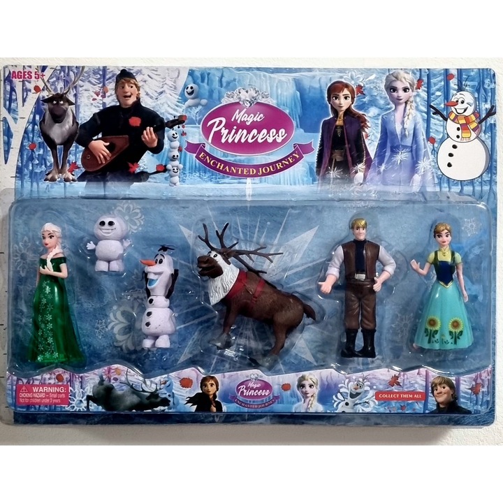 Set figurine Virtual Trend®, Frozen II, Multicolor 10cm