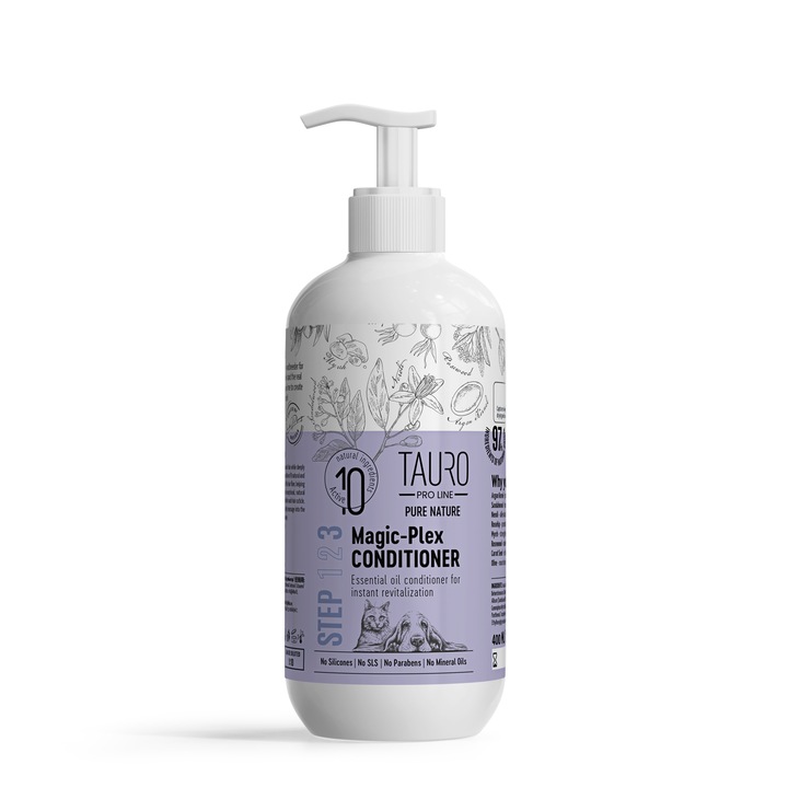 Balsam pentru caini si pisici, TPL63435 TAURO MAGIC-PLEX CONDITIONER, 400ML