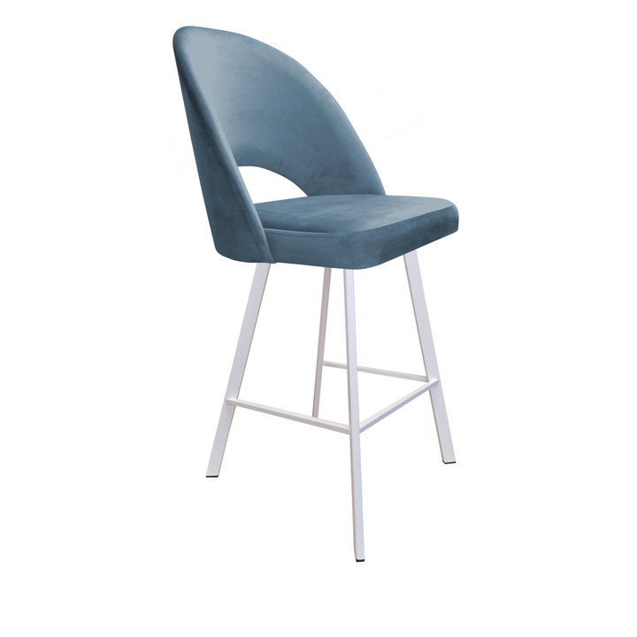 Bárszék, Atos, Polo, kék, 108x51x58cm