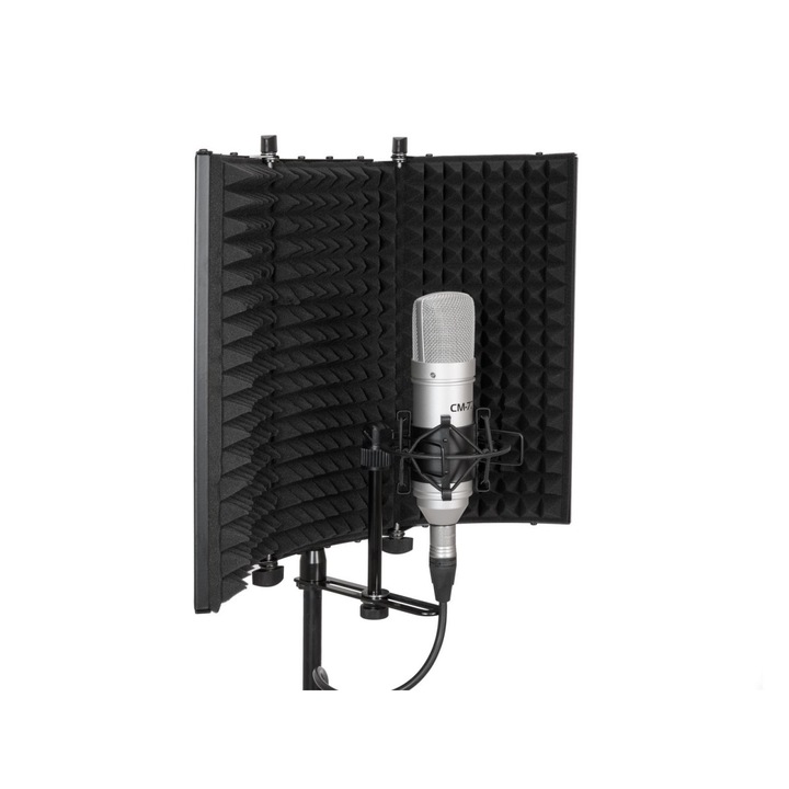 Omnitronic AS-03 Sistem de absorbtie pentru microfon, pliabil