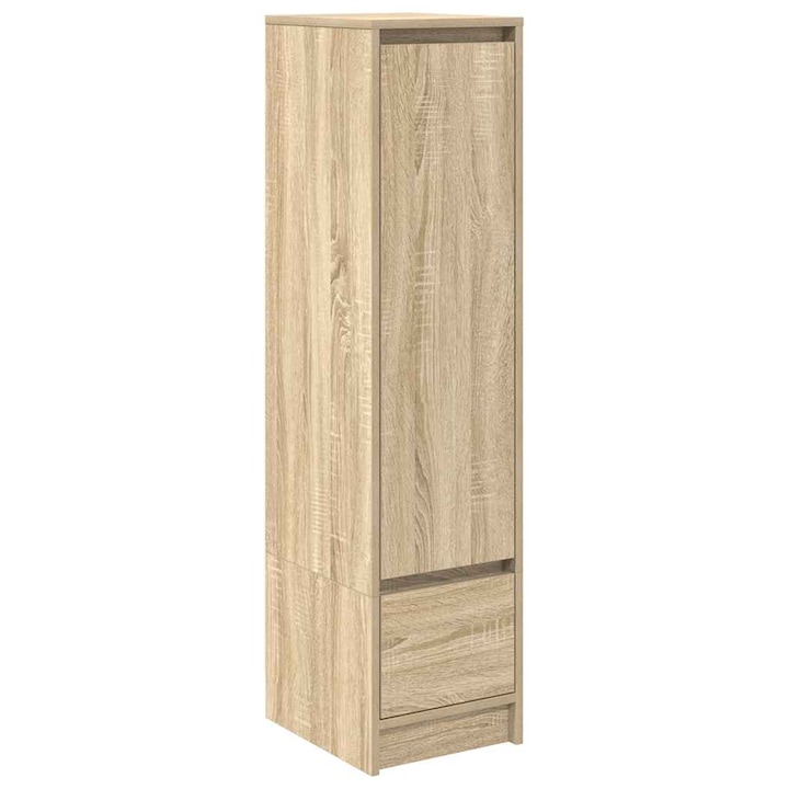 VidaXL sonoma tölgy szerelt fa magasszekrény 29,5x34x119,5 cm 861654