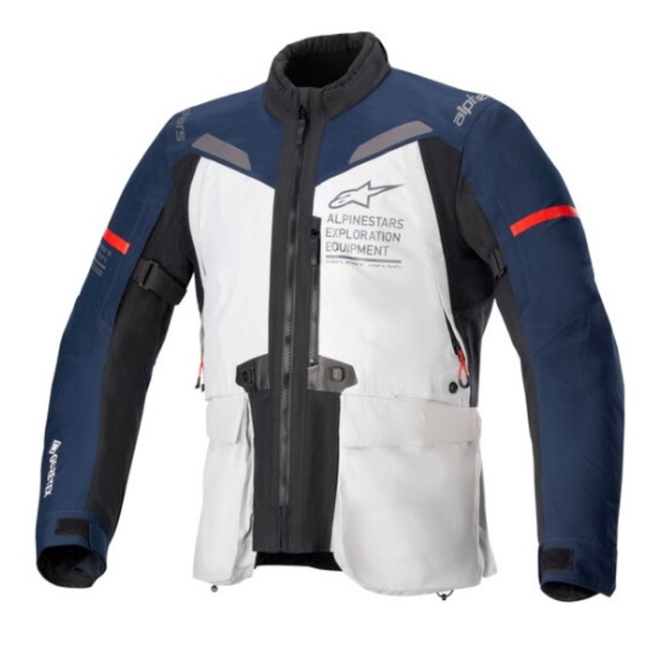 Geaca moto ALPINESTARST ST-7 2L GORE-TEX BLACK/BLUE/GREY, 56/XXL