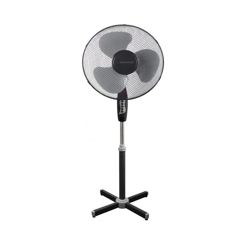 Ventilator cu stativ, 50W, 3 viteze, diametru 40 cm, Esperanza Hurricane