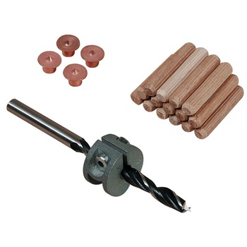 Set dibluire Wolfcraft, ø 8 mm Set dibluire Wolfcraft, ø 8 mm